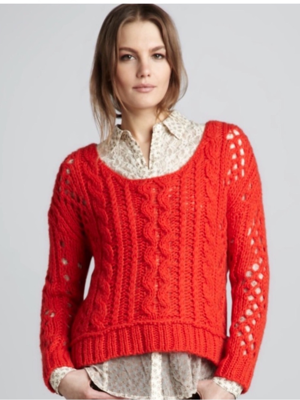Free People
The Fluff Sweater in Wildfire